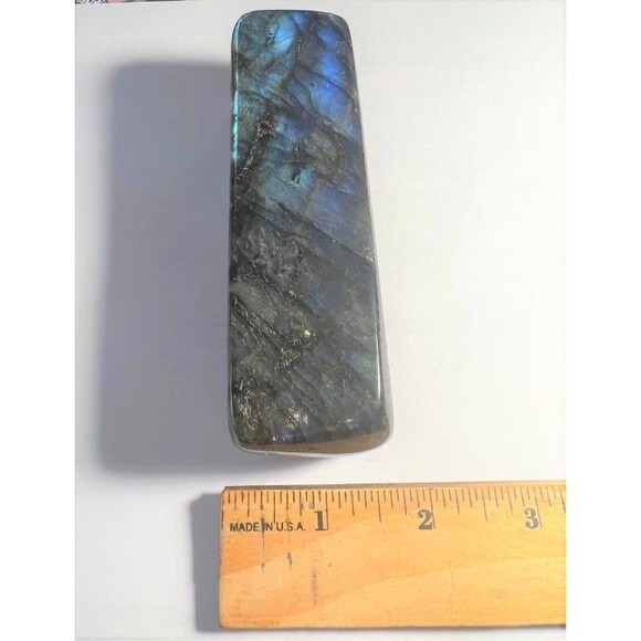 Beautiful Labradorite Rectangular Free Form - Picture 5 of 8